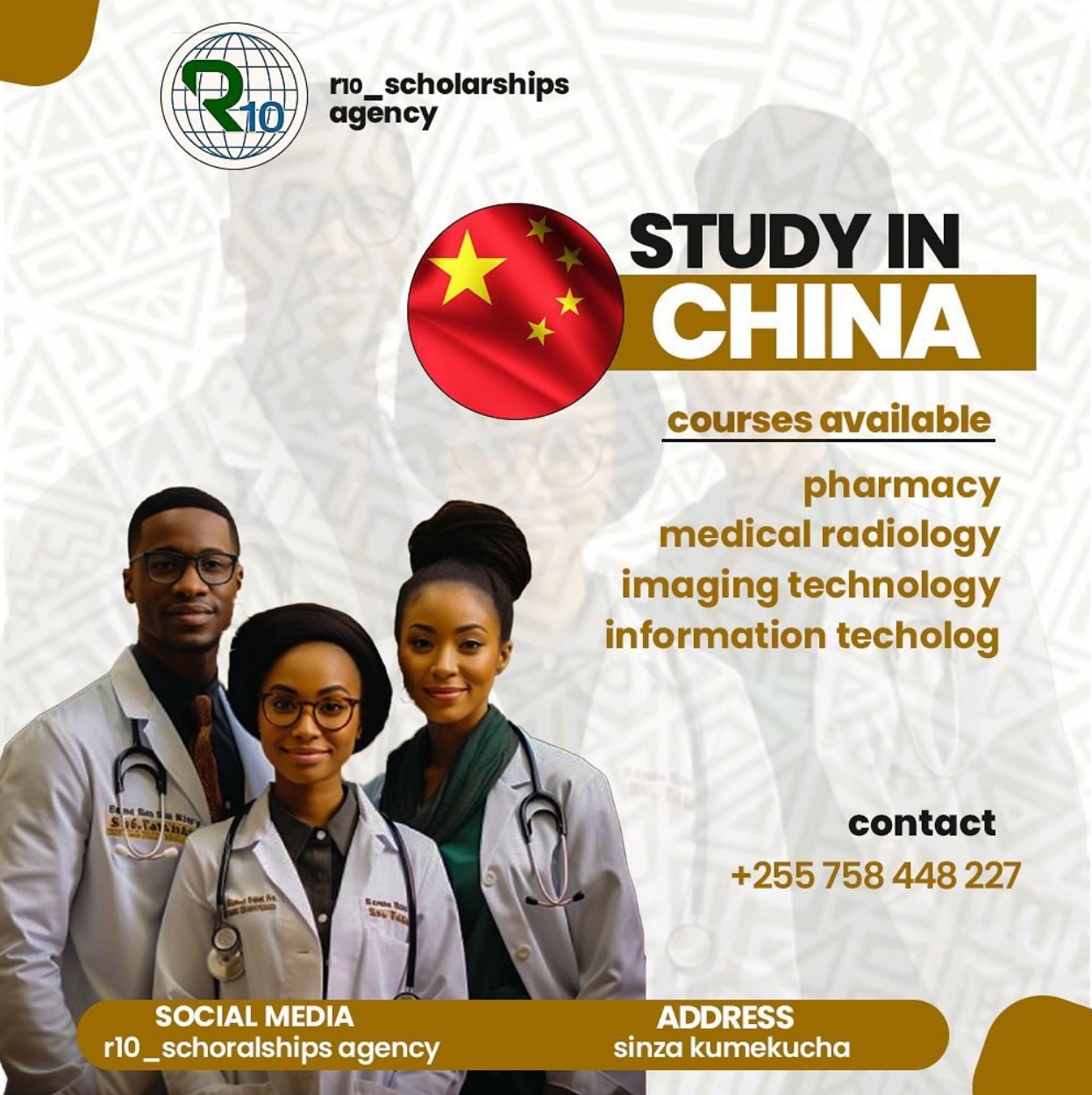 study in china